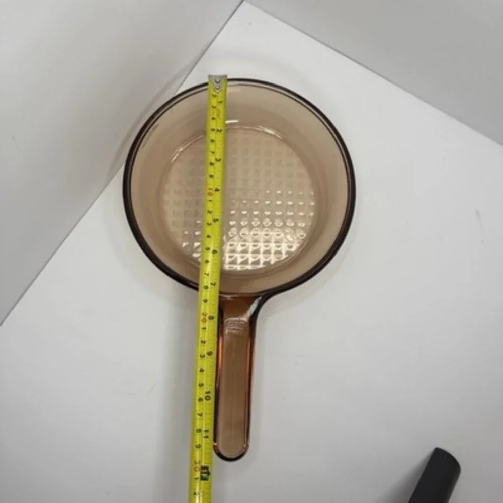 VINTAGE PYREX Corning Ware Vision Amber 7